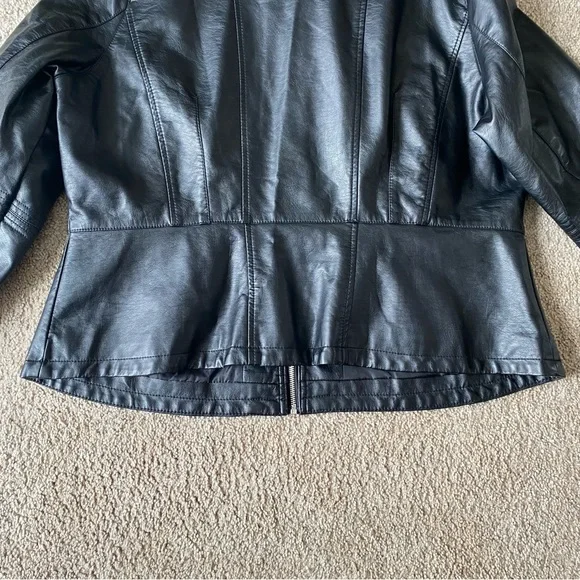 Jou Jou Faux Leather Jacket - Picture 10 of 16